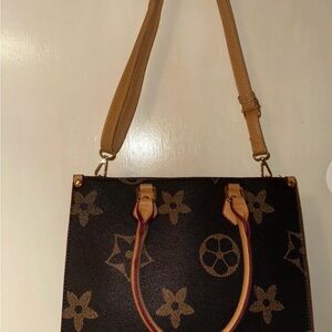 Elegant Brown Shoulder Bag new without tag